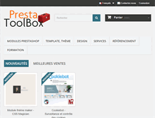 Tablet Screenshot of prestatoolbox.fr