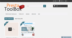 Desktop Screenshot of prestatoolbox.com